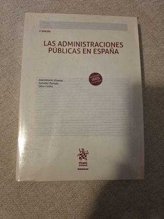 Las Administraciones Públicas en España 2ª Edición 2017 (Manuales de Derecho Administrativo, Financiero e Internacional Público) (Spanish Edition)