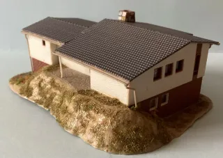 Maquetas casas escala N