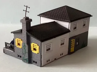 Maquetas casas escala N