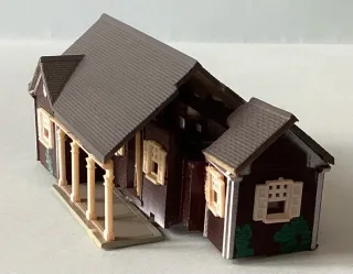 Maquetas casas escala N