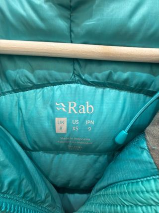 Chaqueta Rab Neutrino Pro Mujer Azul/Turquesa