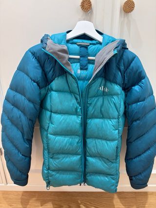 Chaqueta Rab Neutrino Pro Mujer Azul/Turquesa