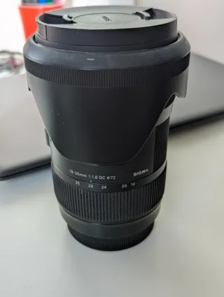 Obiettivo Sigma 18-35mm F1.8 DC per Canon