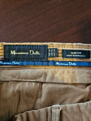 Pantalón chino hombre beige,color mostaza