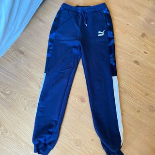 Pantalón Puma Algodón Azul 15/16 años  impecable