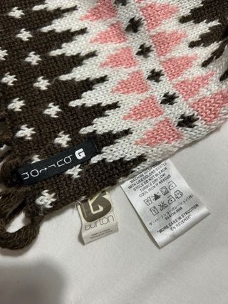 Bufanda y guantes manoplas Burton