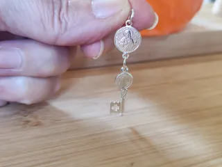 Colgante Doble Protección Plata 925