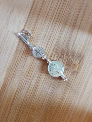 Colgante Doble Protección Plata 925