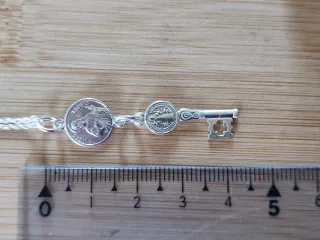 Colgante Doble Protección Plata 925