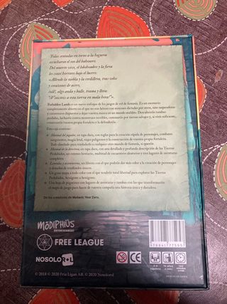 Forbidden Lands caja básica + La purga del cuervo