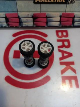 2 Ejes Scalextric Focus 5 Palos