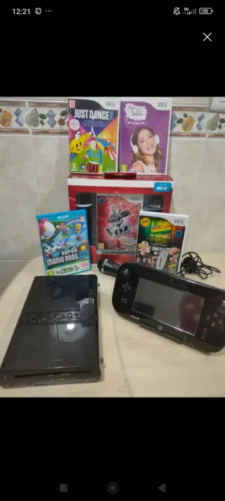 Nintendo Wii U Nera + Giochi e Accessori