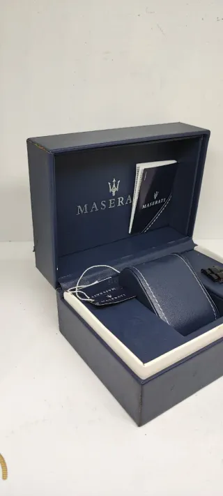 Scatola porta orologio Maserati con maglie