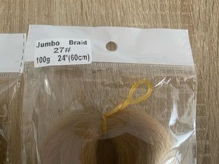 Extensiones Trenzas Jumbo Braid 27# 60cm