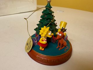 Figuras Simpsons Navidad Colección Bradford