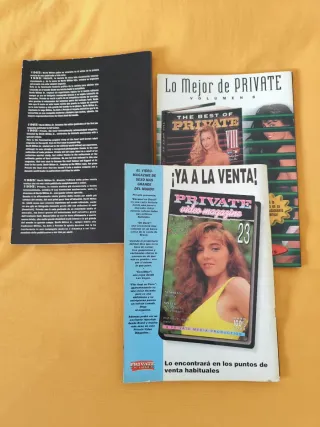 3 revistas private,especial 30 aniversario