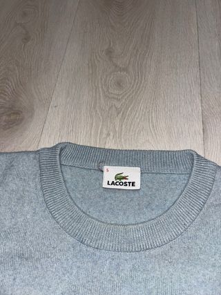 Jersey Lacoste Azul Claro vintage y2k retro