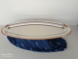 Vassoio Ovale IMCO Acciaio Inox 18/10 pesce