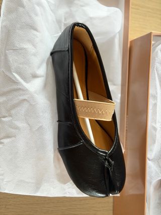 Zapatos Tabi Talla 37 Negros Nuevos a estrenar