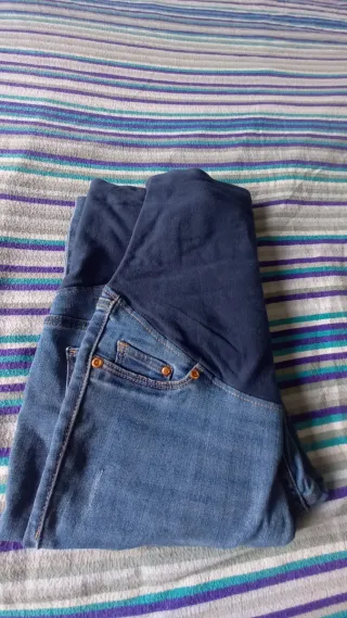 Pantalones premamá vaqueros