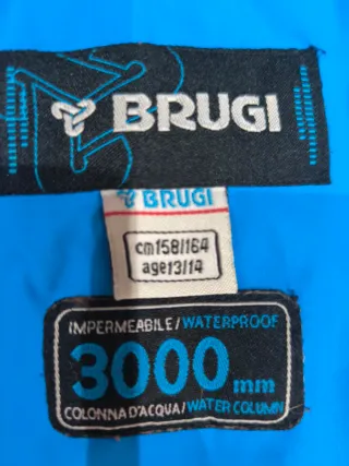 Conjunto esquí chaqueta y pantalón azul