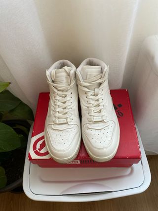 Sneakers sportive alte - Scarpe da ginnastica bianche