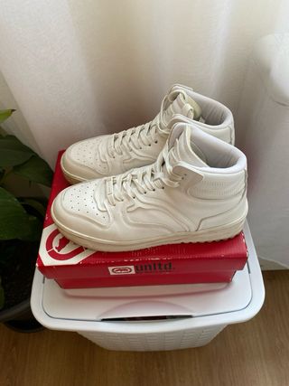 Sneakers sportive alte - Scarpe da ginnastica bianche