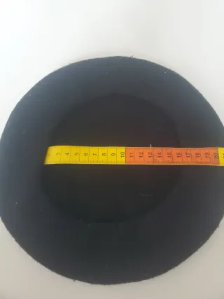 Txapela de casero negra