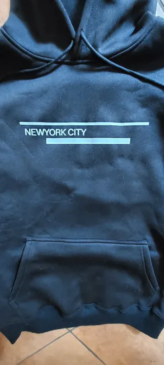 Felpa uomo S con cappuccio NEW YORK CITY