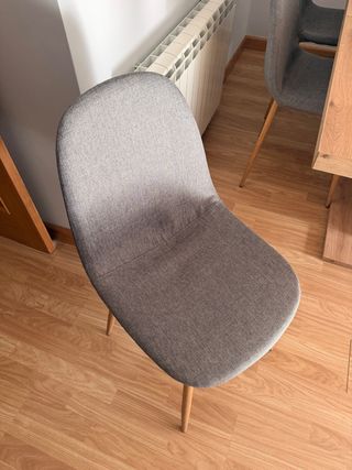 6 Sillas de Comedor Tapizadas