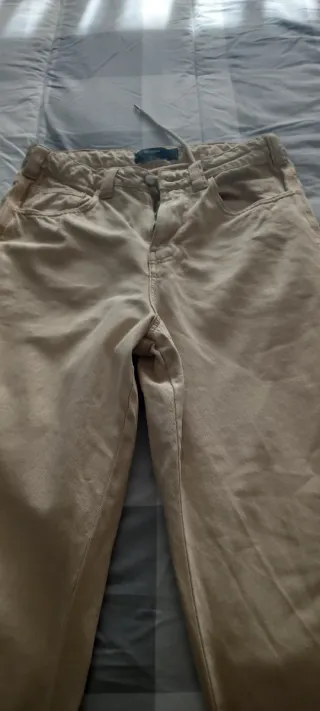 Pantalón chico Oversaibe beige