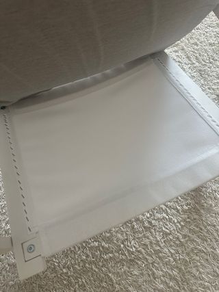 Sillón Ikea Gris y Blanco