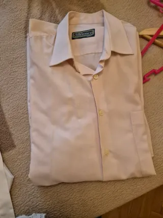 Camisa de vestir rosa manga larga Difference