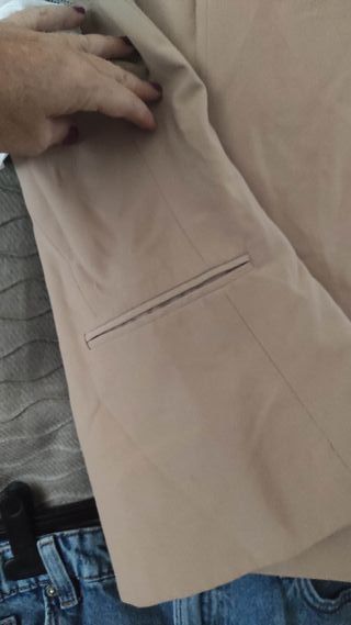 Chaleco Stradivarius Beige Talla L