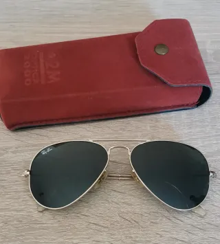 Gafas de sol Ray-Ban Aviator Negro/Dorado