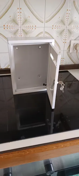 Buzón Metálico Kmt Style Exterior Blanco