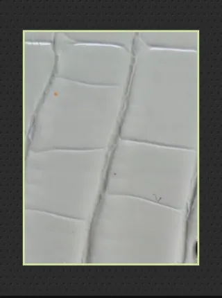 Cartera Bimba y Lola verde efecto cocodrilo