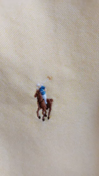 Camisa mujer Polo Ralph Lauren Amarilla
