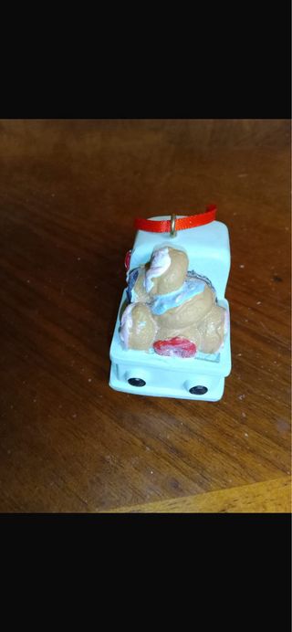 Decorazione natalizia camioncino Babbo Natale