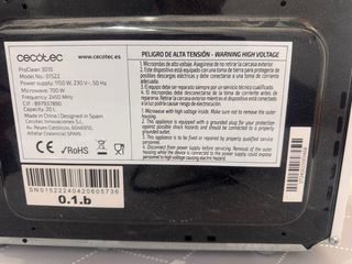 Microondas Cecotec ProClean 3010