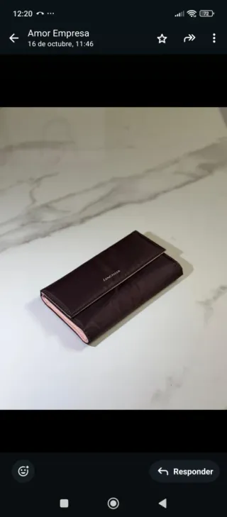 Portafogli Lancaster Beige/Rosa