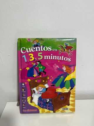 Lote libros: Cuentos en 1,3 y 5 minutos