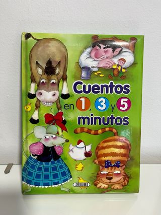 Lote libros: Cuentos en 1,3 y 5 minutos