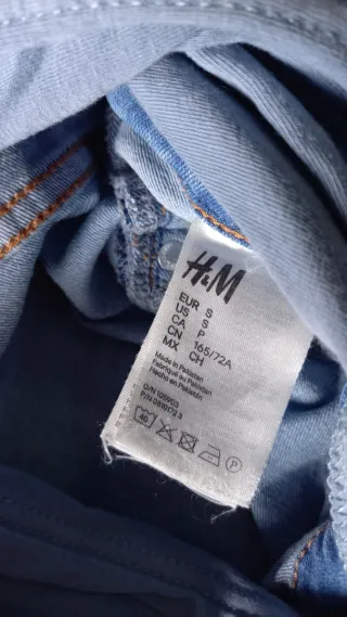 Pantalón premamá vaquero azul