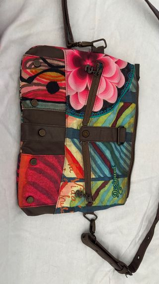 Bolso Desigual Multicolor con Lagarto
