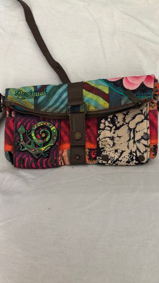 Bolso Desigual Multicolor con Lagarto