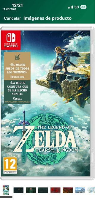 Pacchetto Nintendo Switch OLED Zelda Mando Pro Joycon