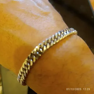 Bracciale Acciaio Unisex Nuovo 19cm