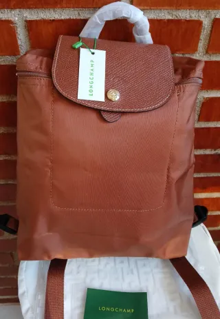 Mochila Longchamp Marrón