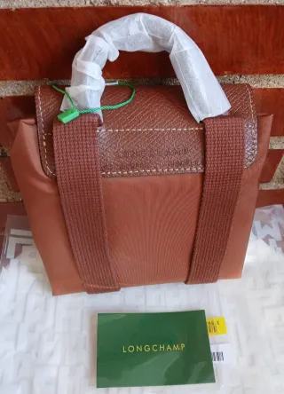 Mochila Longchamp Marrón